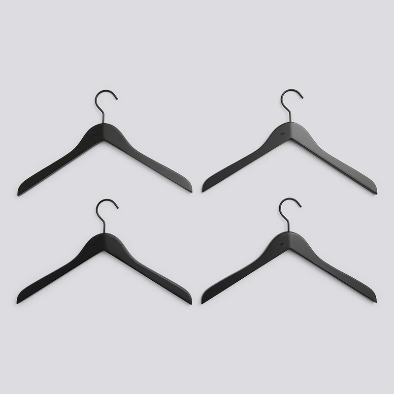 Hay Smooth Coat Hanger - Set of 4