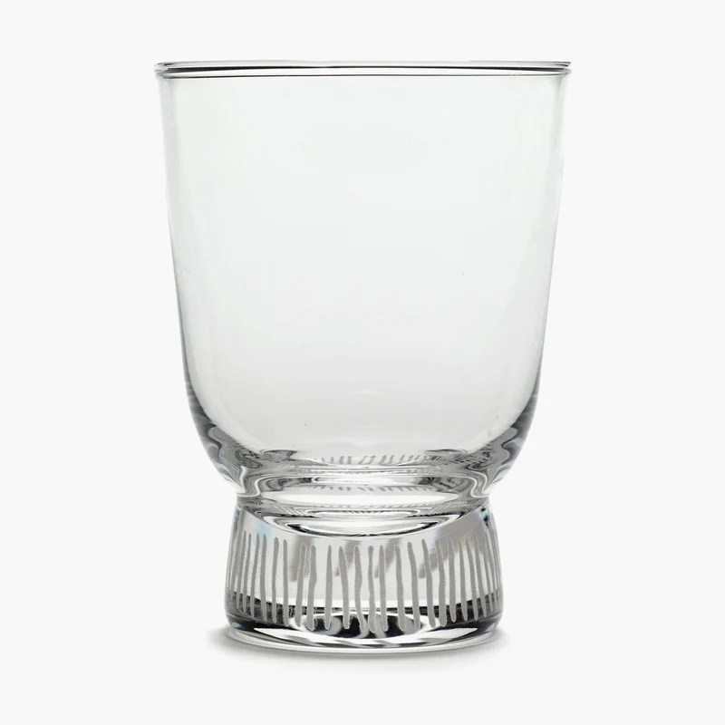 Serax Feast Glass Sandblasted Stripes 25 cl