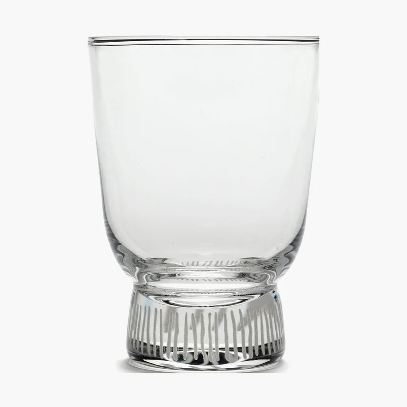 Serax Feast Glass Sandblasted Stripes 25 cl