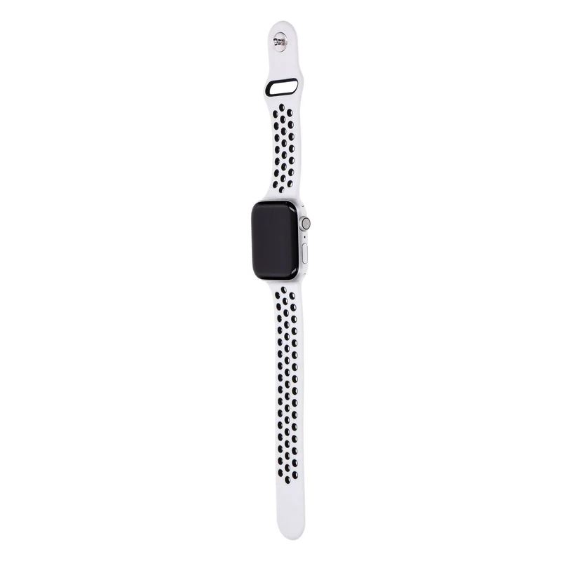 Apple Watch Series 4 Nike+ 44mm GPS Silber Aluminium Sportarmband Platinum/Silber