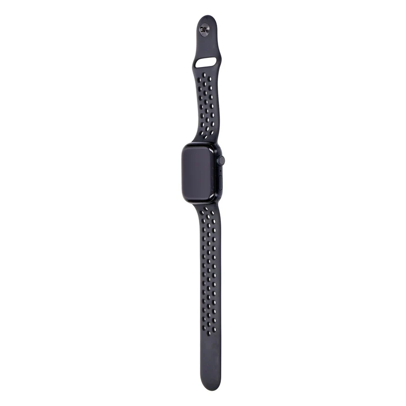 Apple Watch Series 7 Nike 45mm GPS Mitternacht Sportarmband anthrazit/schwarz