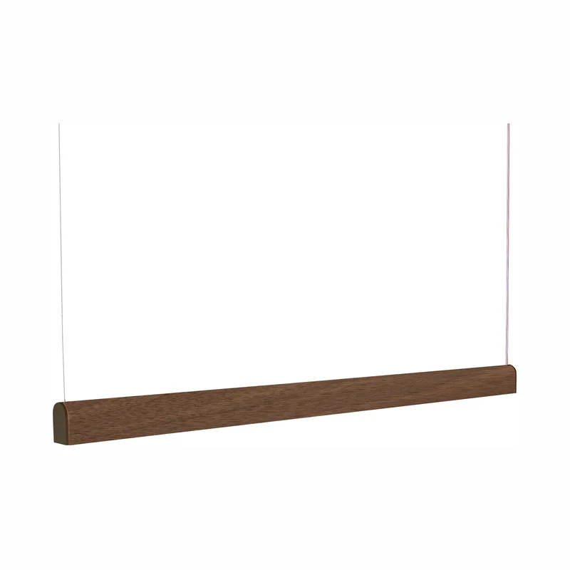 Tunto Curve - 880 mm - Walnut / Black Pendant