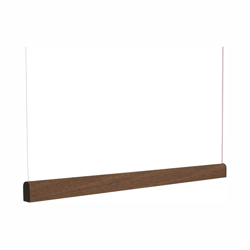 Tunto Curve - 880 mm - Walnut / Black Pendant