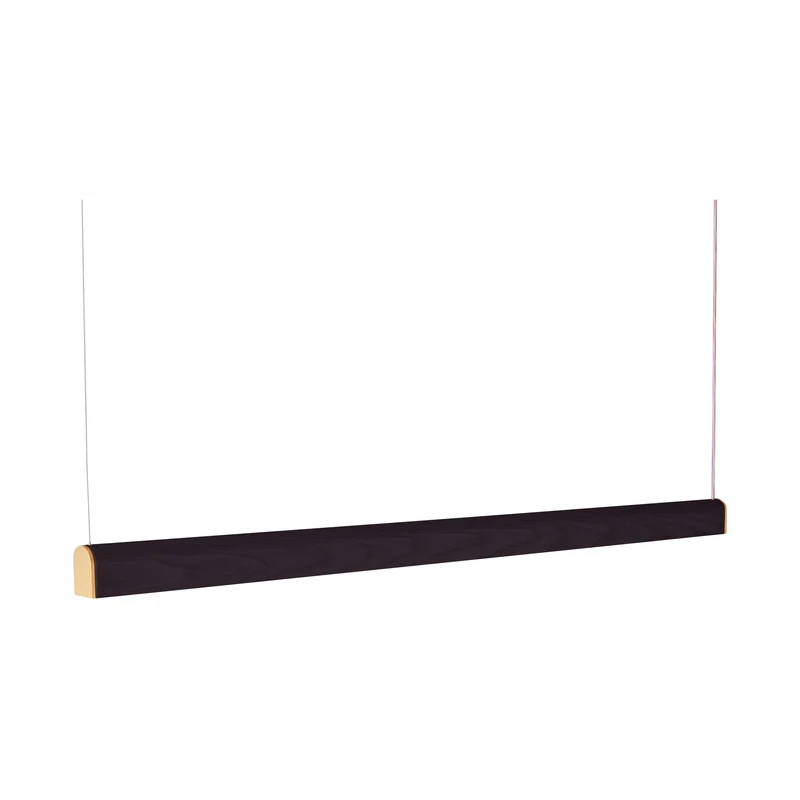 Tunto Curve - 880 mm - Black / Gold Pendant