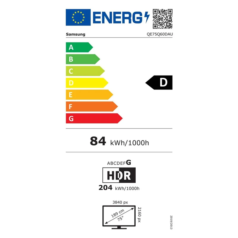 Samsung QE75Q60DAUXXH QLED 4K 75 Zoll