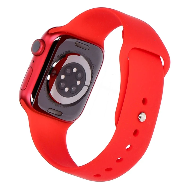 Apple Watch Series 9 41mm GPS + 4G Rot Aluminiumgehäuse mit Sportarmband Rot S/M