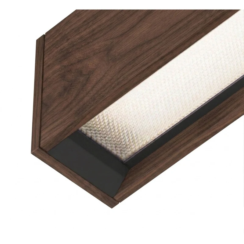 Tunto Square - 1440 mm - Walnut Ceiling Light