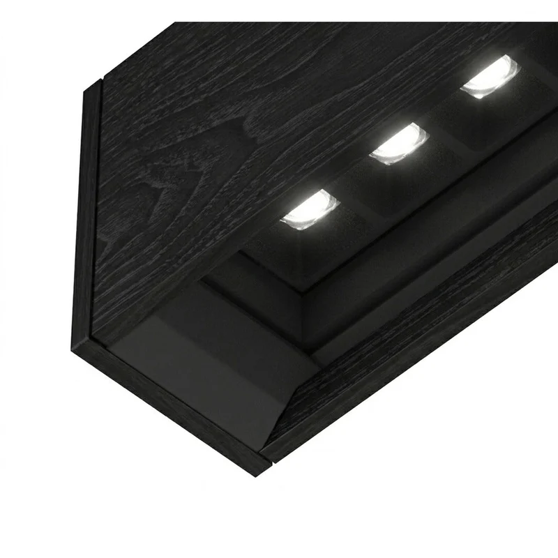 Tunto Square - 1160 mm - Black Pendant