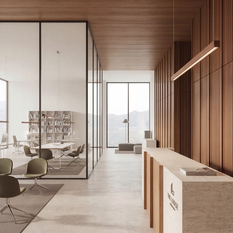 Tunto L 40 - 1720 mm - Walnut Pendant