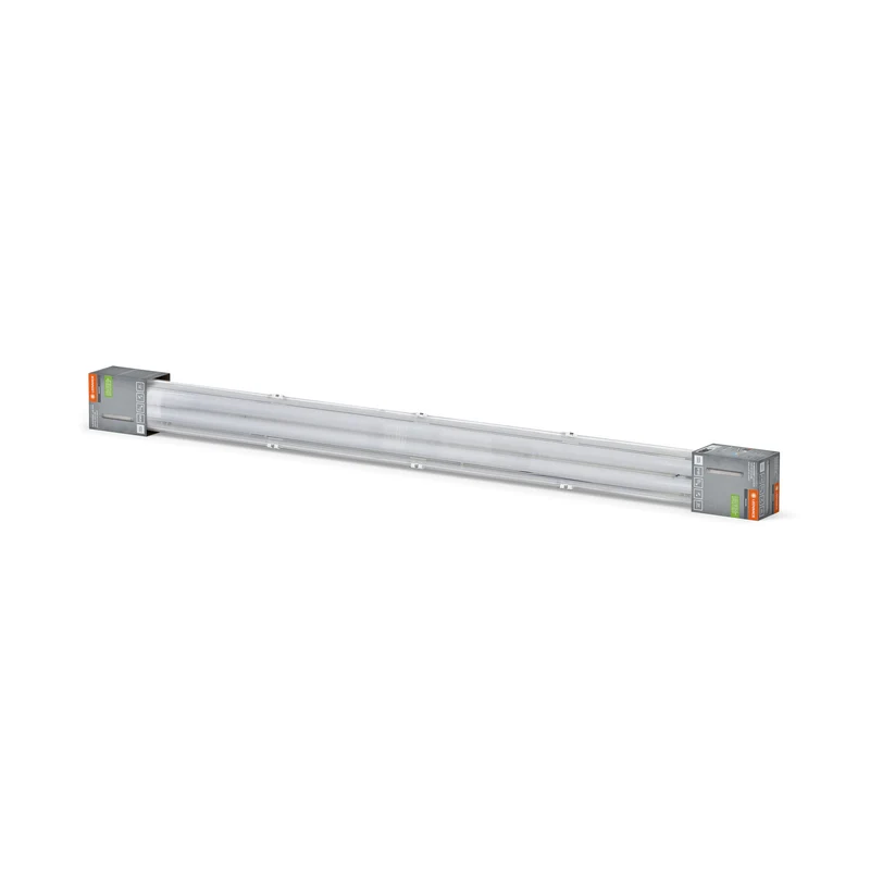 LEDVANCE SUBMARINE® NATURE LOOP Feuchtraum-Leuchte mit LED-Röhre, weiß, 27W, 3100lm, kaltweiß, staubdicht, strahlwassergeschützt, 40. 000 Stunden, energiesparend, Tageslichtsensor, Bewegungsmelder