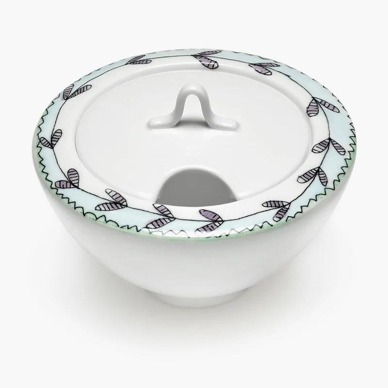 Serax Midnight Flowers Sugar Bowl