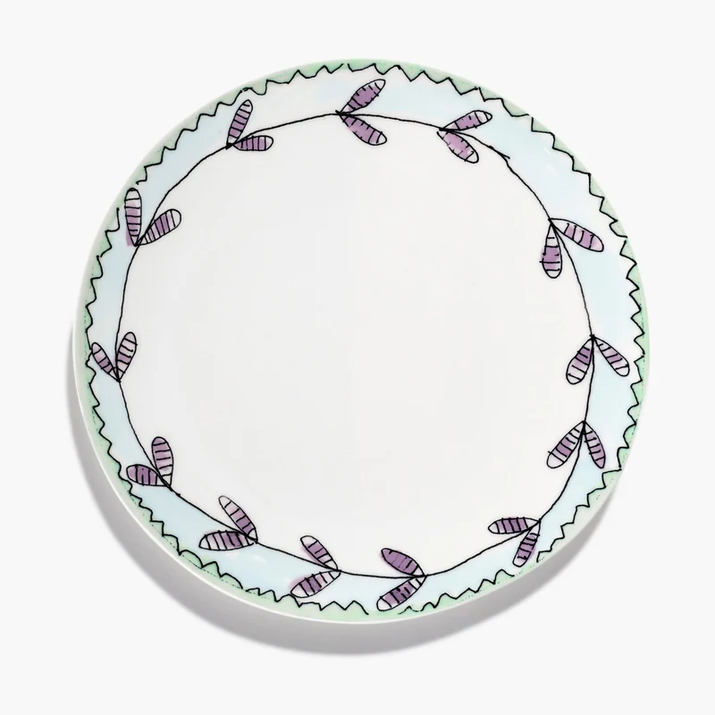 Serax Midnight Flowers Starter Plate