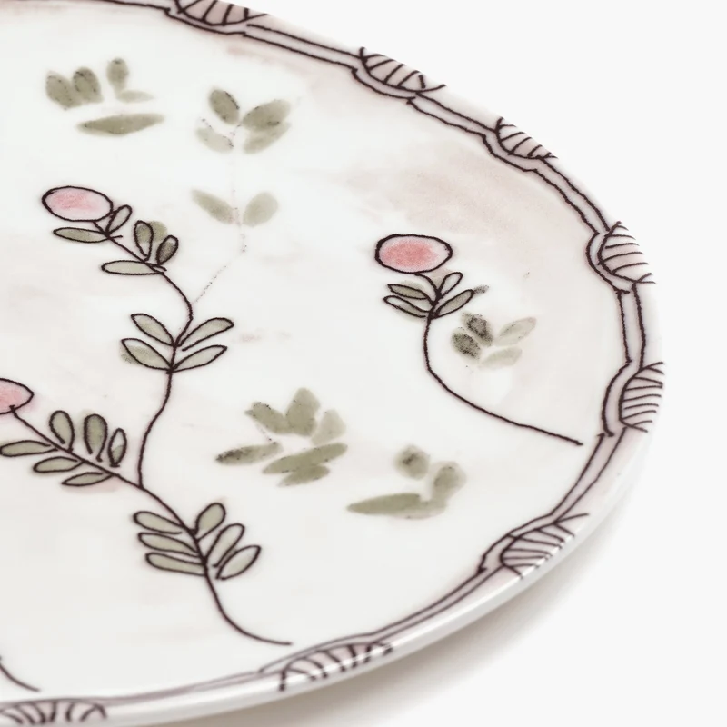 Serax Midnight Flowers Starter Plate