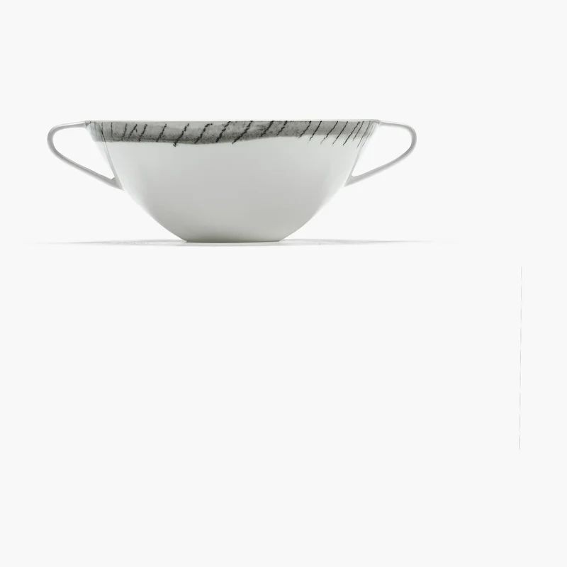 Serax Midnight Flowers Soup Bowl