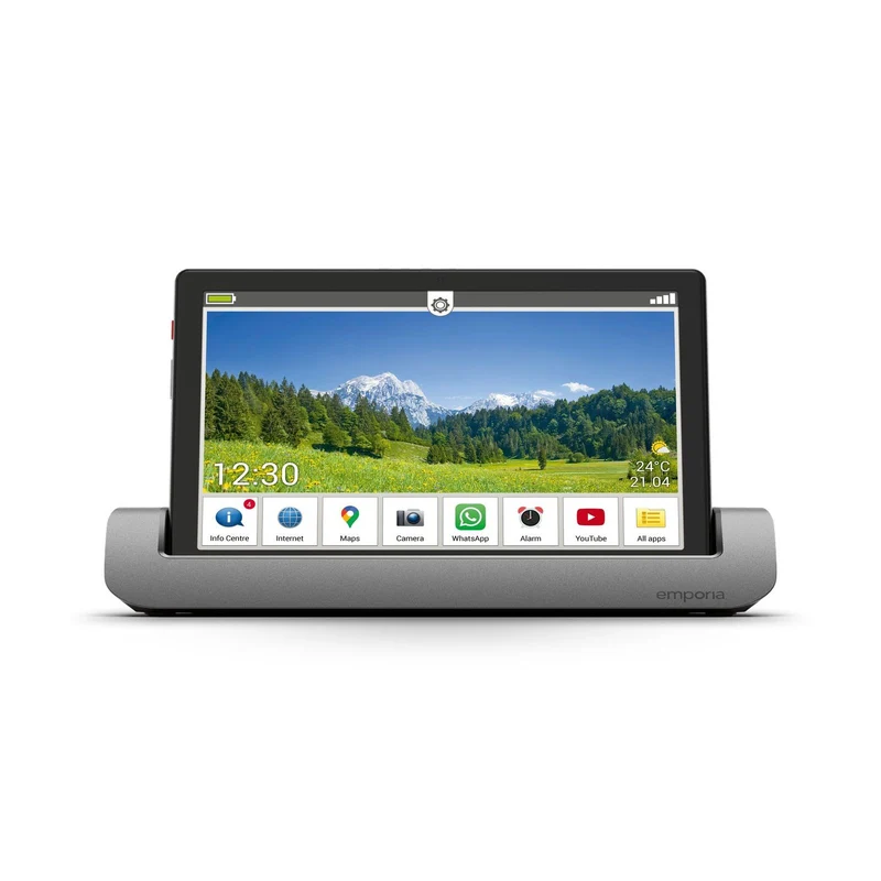 Emporia Tab1 LTE Senioren Tablet 32GB 10,1 Zoll Grau