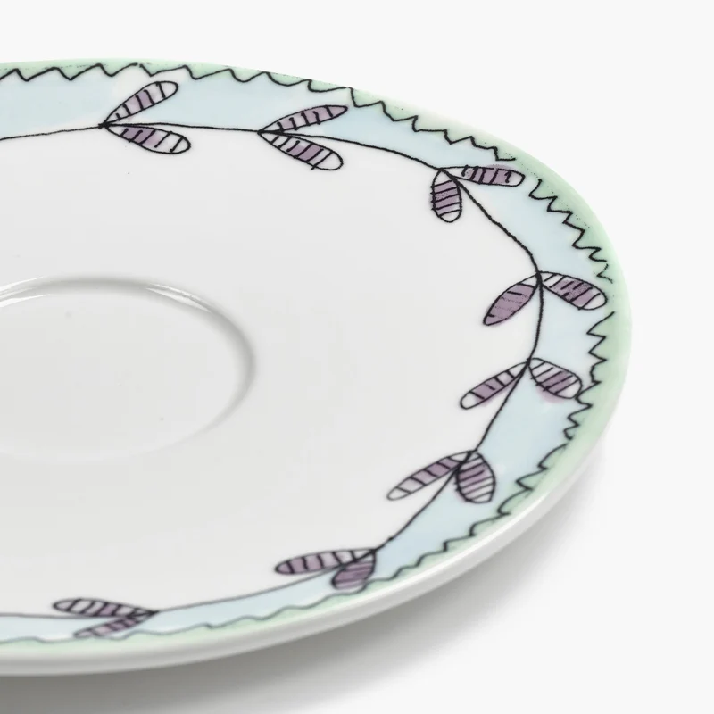 Serax Midnight Flowers Saucer Coffee Cup High