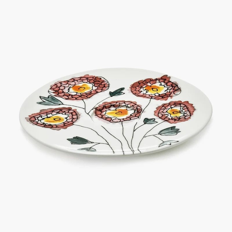 Serax Midnight Flowers Saucer Cappuccino Cup