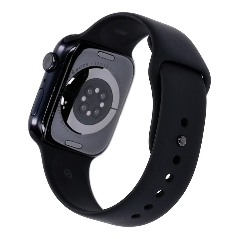 Apple Watch Series 7 45mm GPS Mitternacht Aluminumgehäuse mit Sportarmband Mitternacht