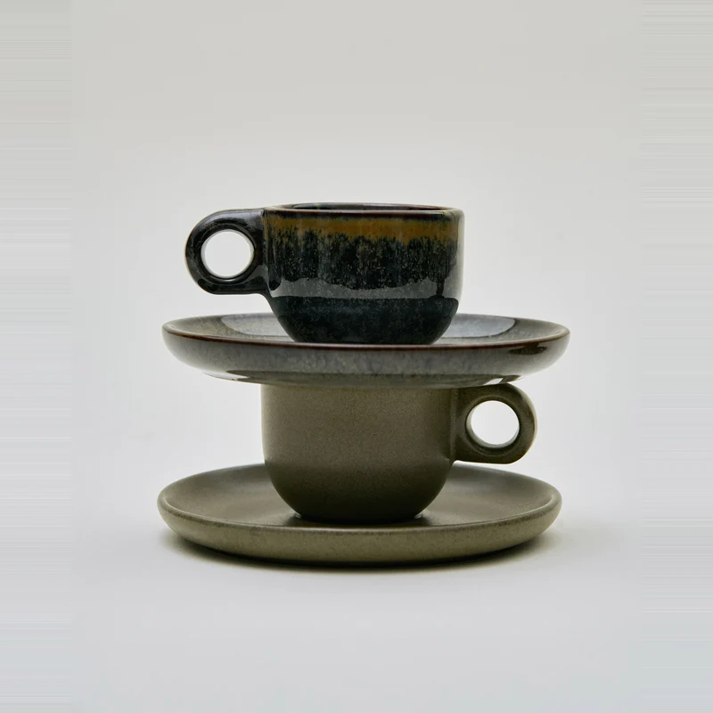 Serax Surface Espresso Cup with Saucer