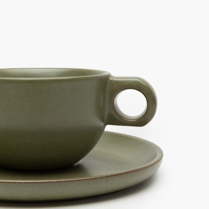 Serax Surface Cappuccino Cup with Saucer