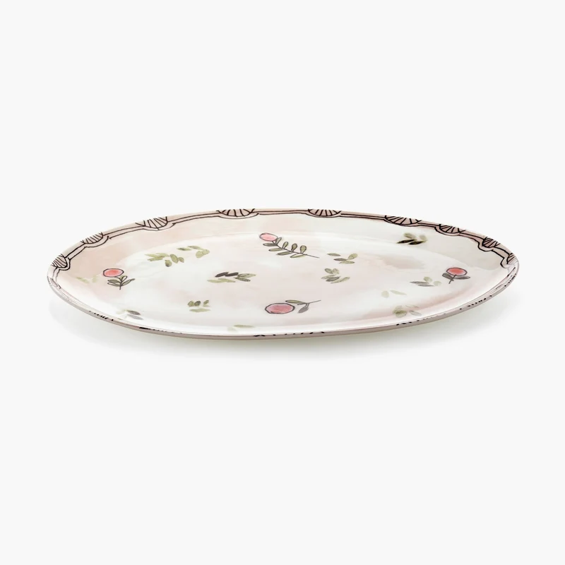 Serax Midnight Flowers Oval Plate °2