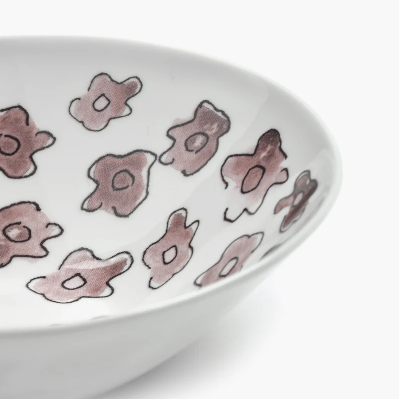 Serax Midnight Flowers Low Bowl