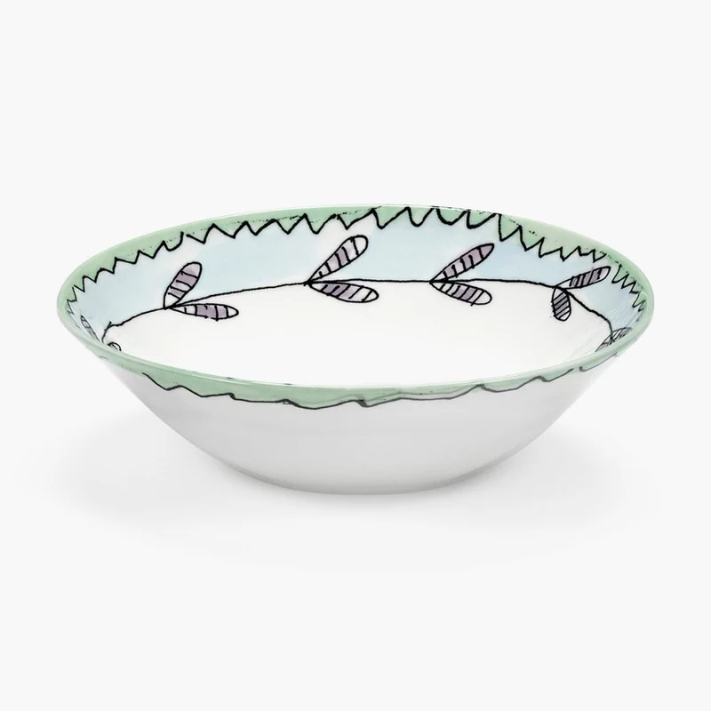Serax Midnight Flowers Low Bowl