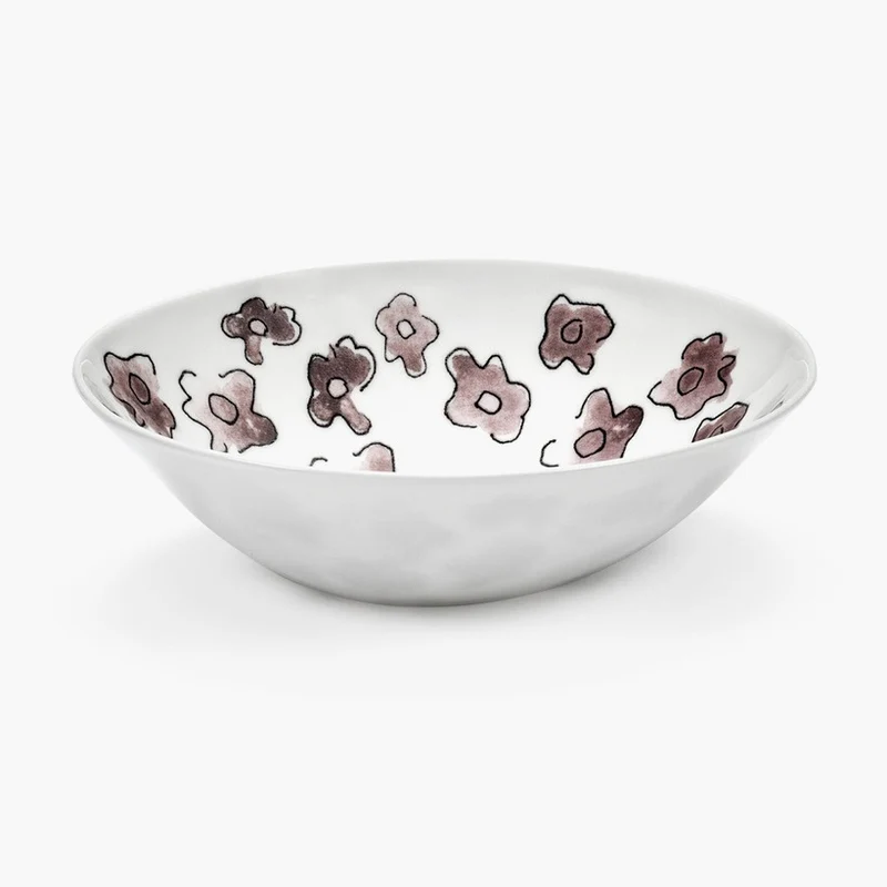 Serax Midnight Flowers Low Bowl