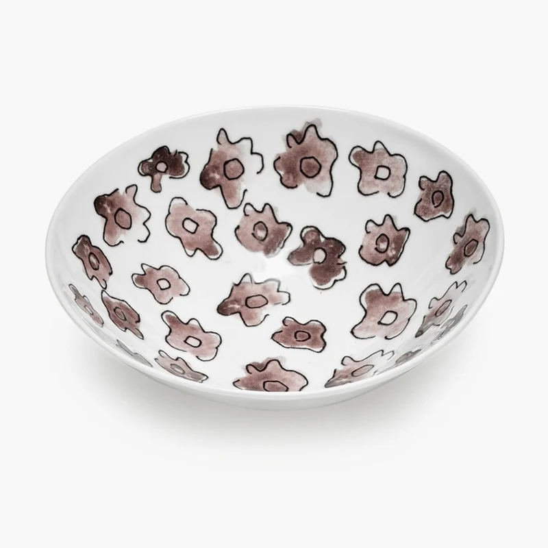 Serax Midnight Flowers Low Bowl