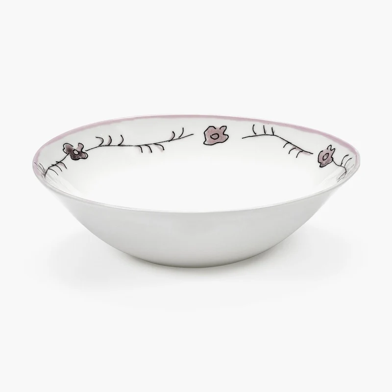Serax Midnight Flowers Low Bowl