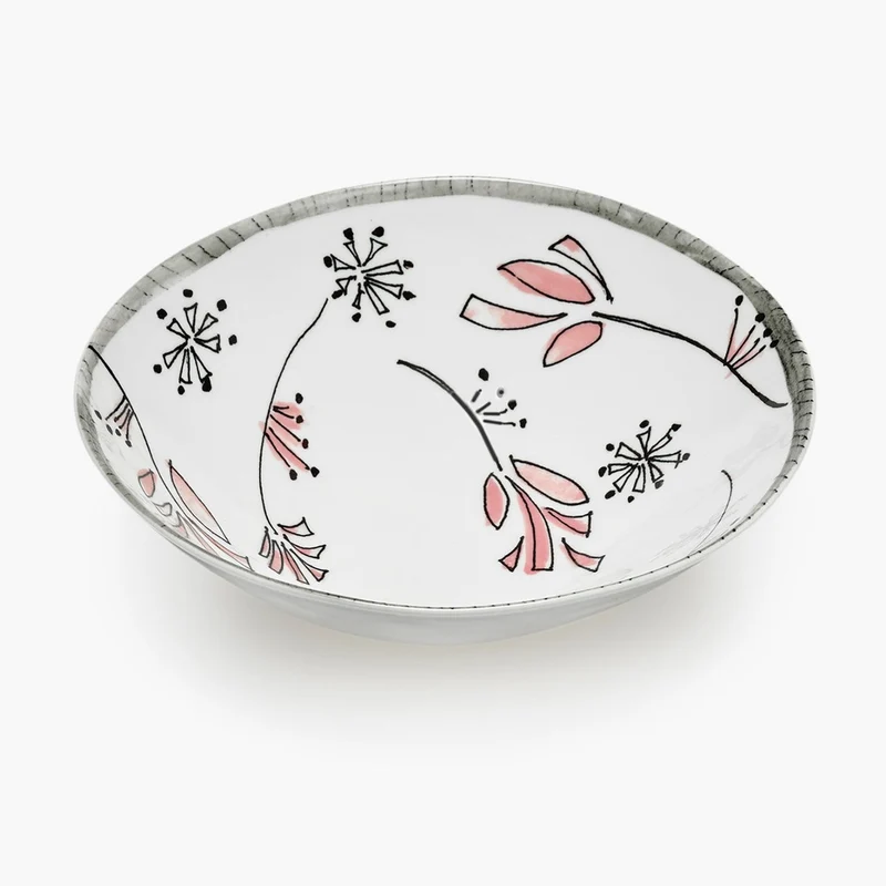 Serax Midnight Flowers Low Bowl
