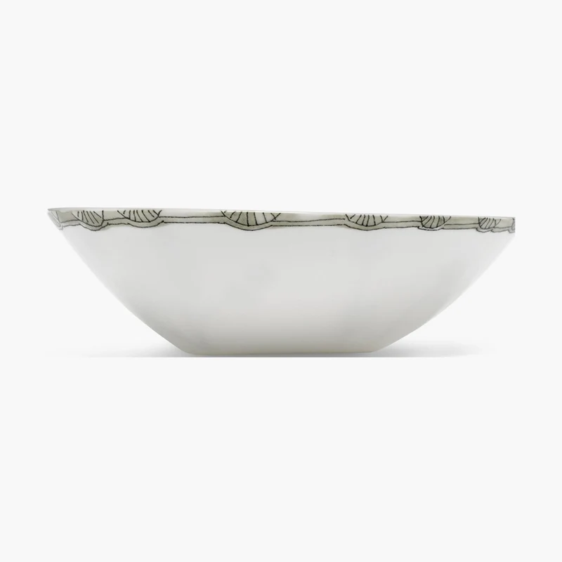 Serax Midnight Flowers Low Bowl