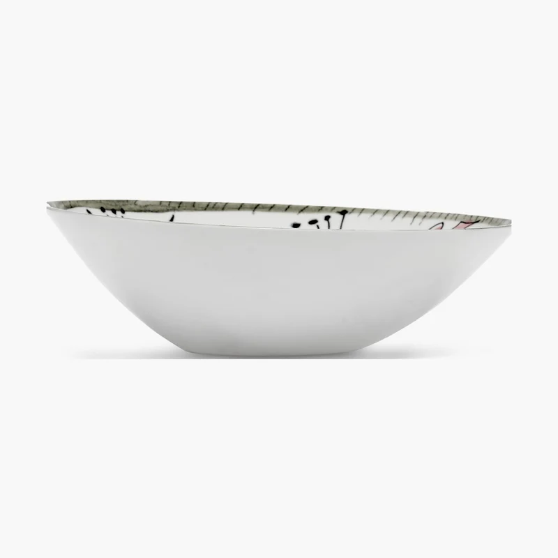 Serax Midnight Flowers Low Bowl