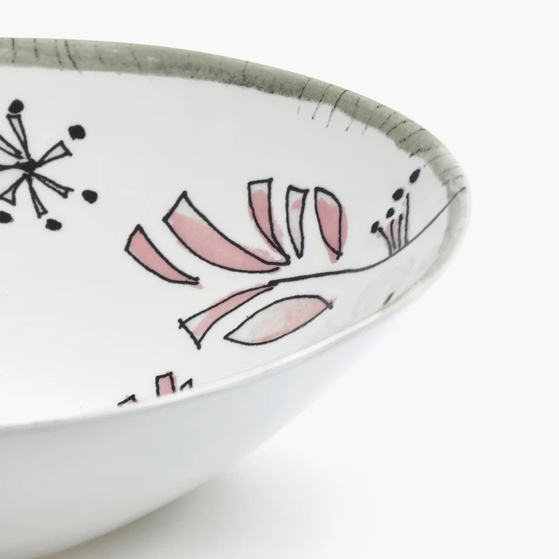 Serax Midnight Flowers Low Bowl