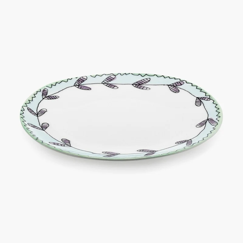 Serax Midnight Flowers Dessert Plate