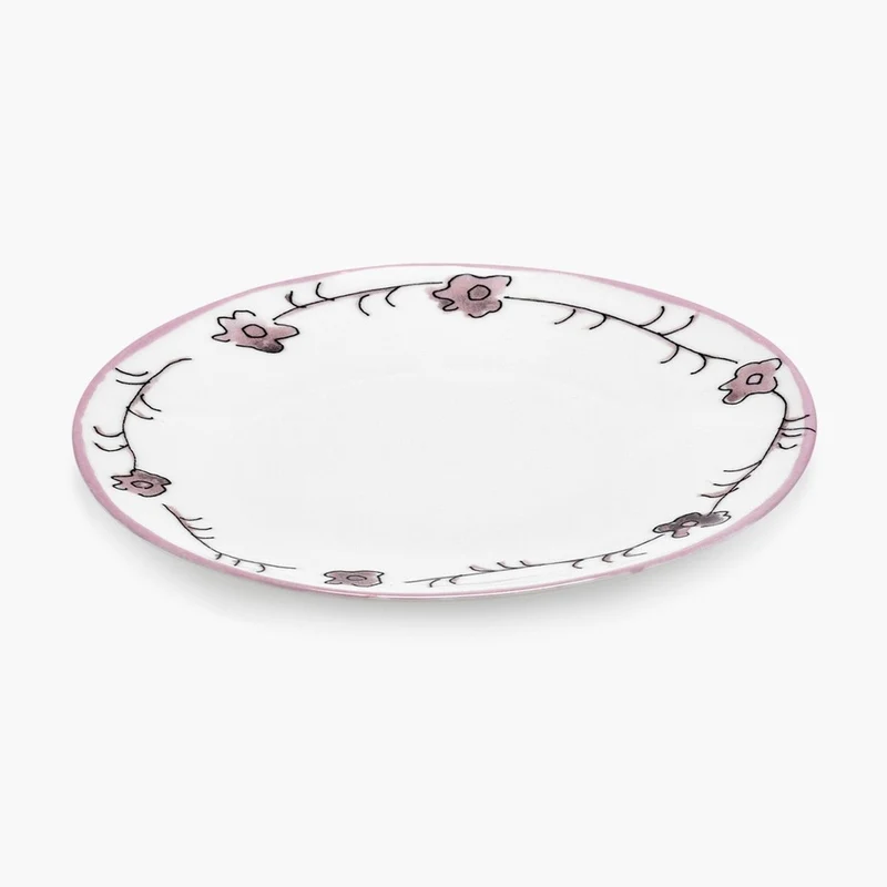 Serax Midnight Flowers Dessert Plate