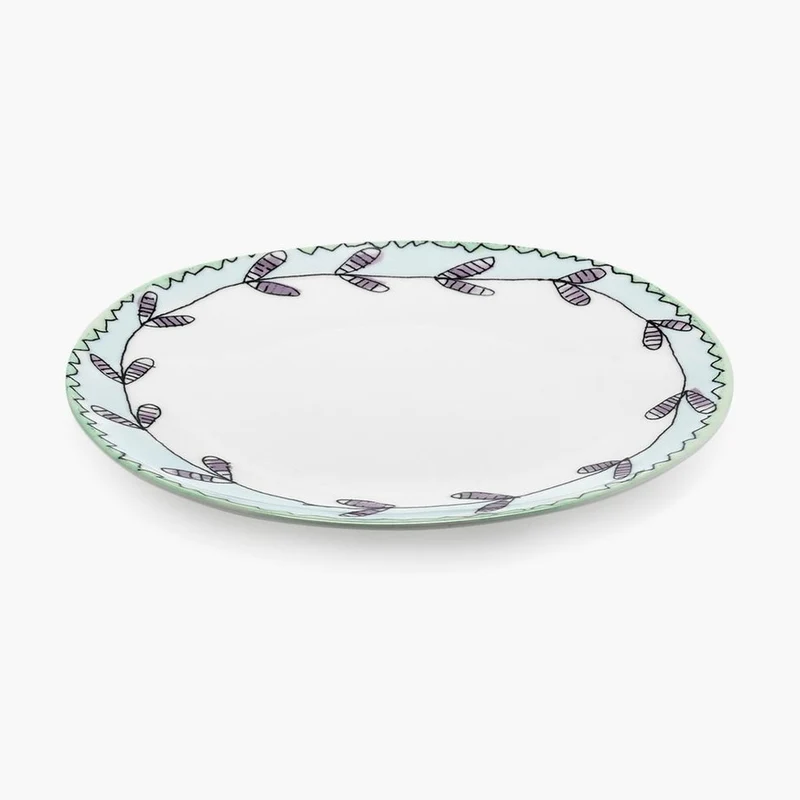 Serax Midnight Flowers Dessert Plate