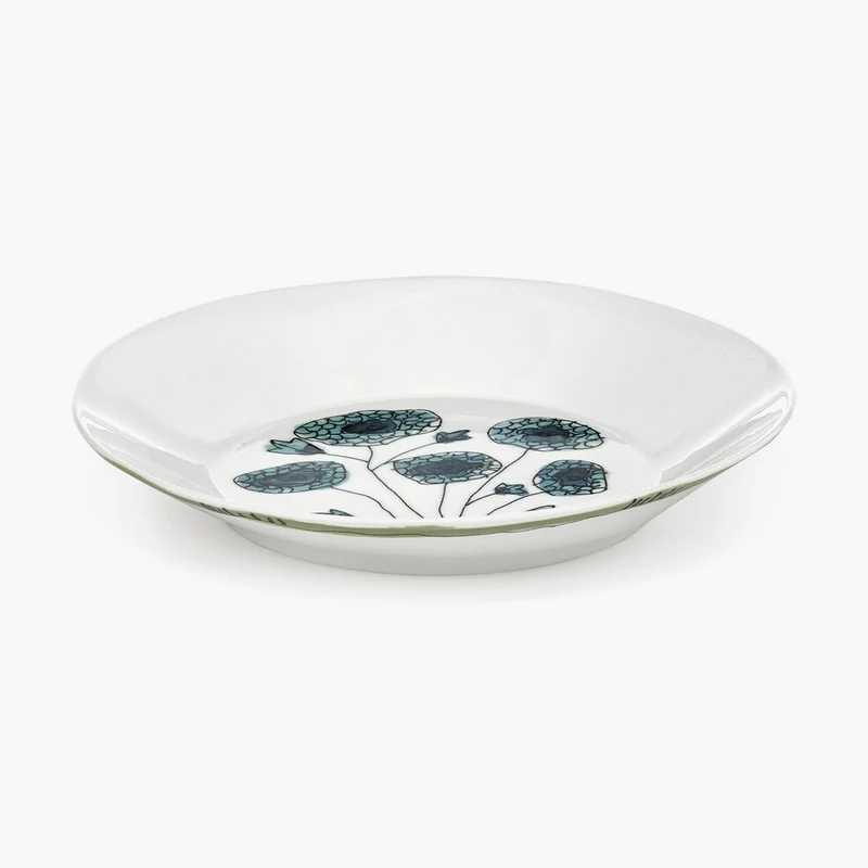 Serax Midnight Flowers Deep Plate