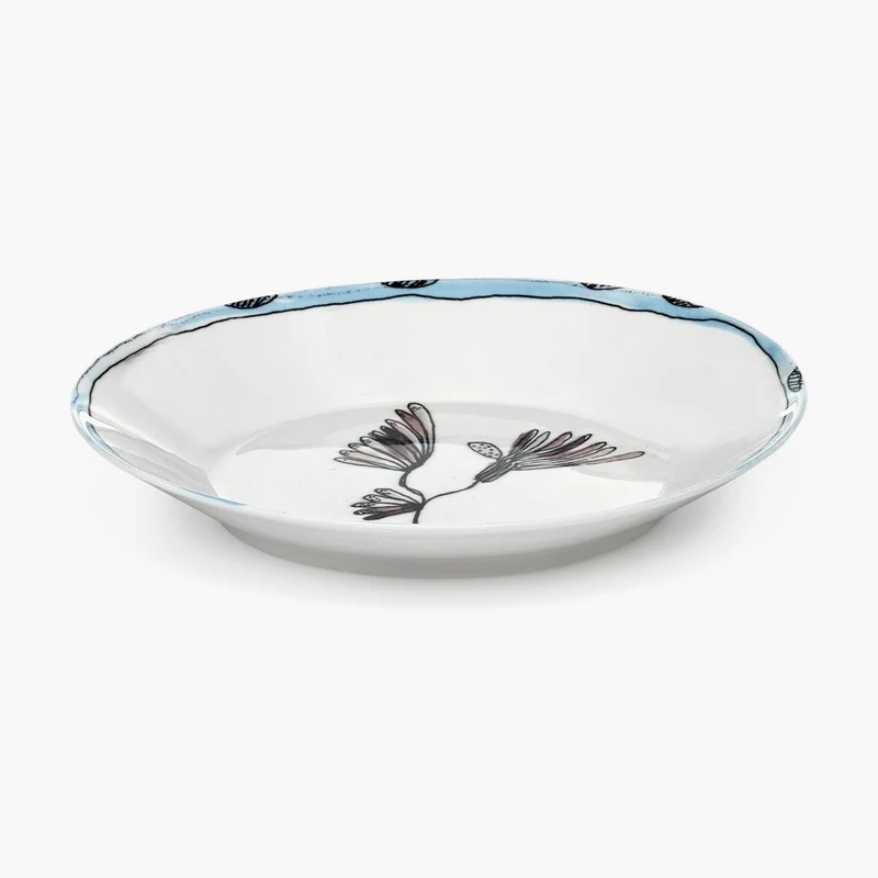 Serax Midnight Flowers Deep Plate
