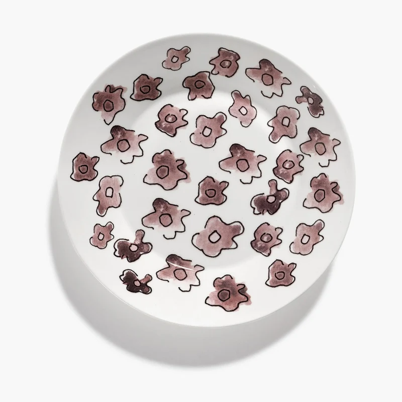 Serax Midnight Flowers Deep Plate