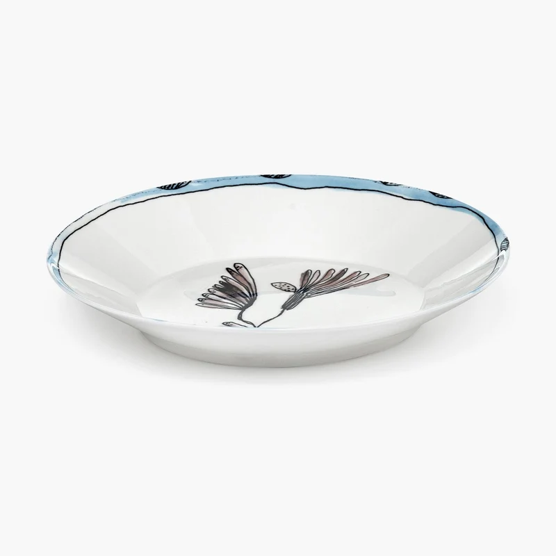 Serax Midnight Flowers Deep Plate