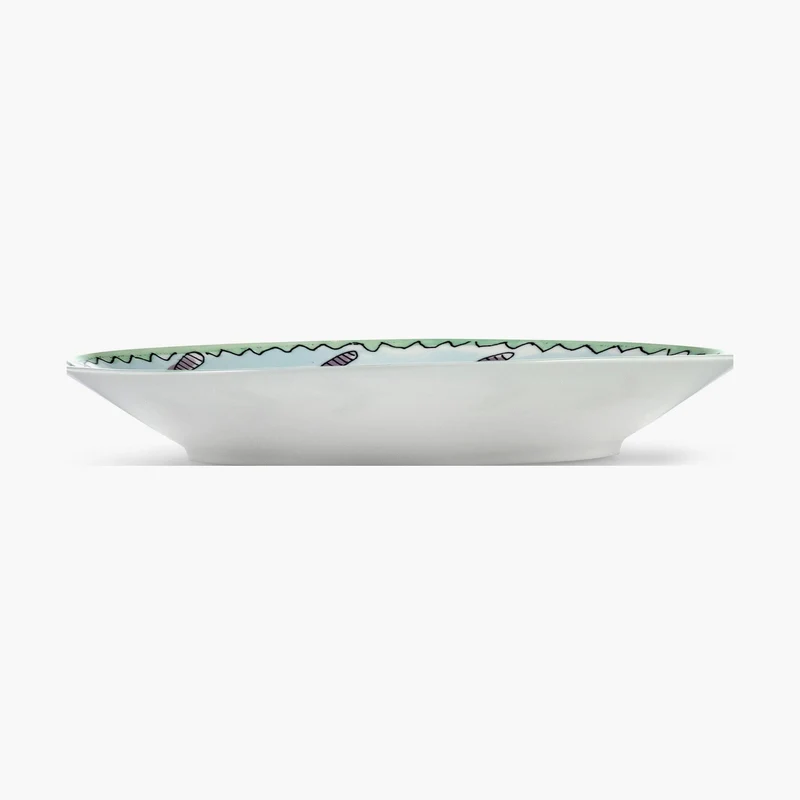 Serax Midnight Flowers Deep Plate