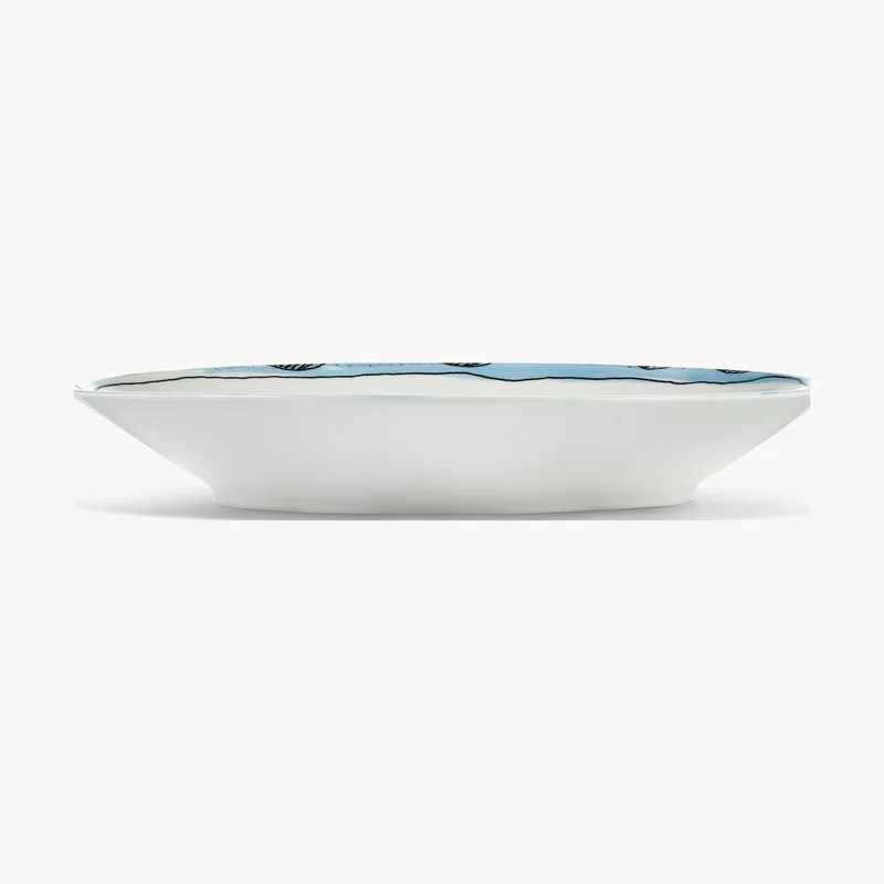 Serax Midnight Flowers Deep Plate