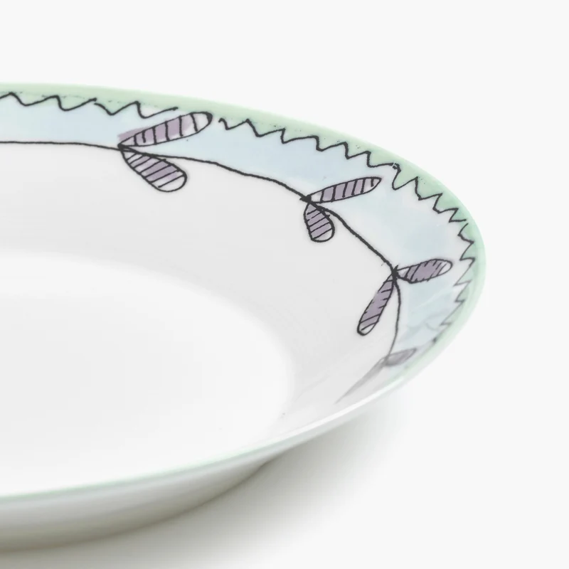 Serax Midnight Flowers Deep Plate