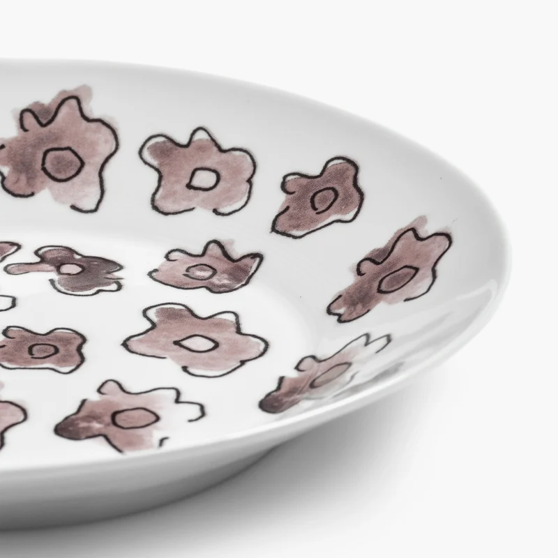 Serax Midnight Flowers Deep Plate
