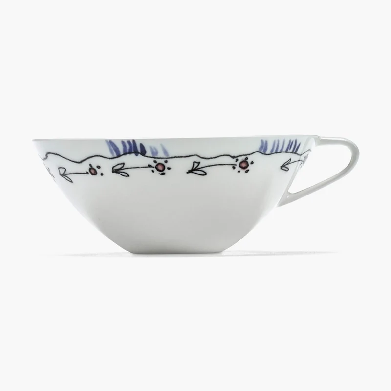 Serax Midnight Flowers Coffee Cup Low