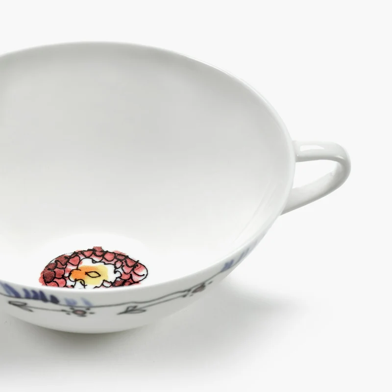 Serax Midnight Flowers Coffee Cup Low