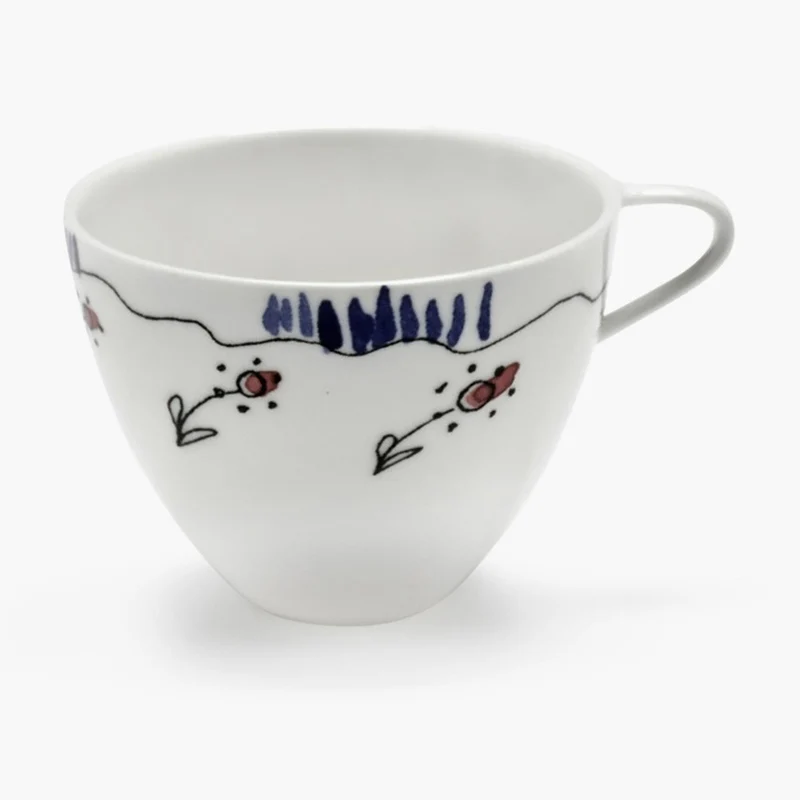 Serax Midnight Flowers Coffee Cup High