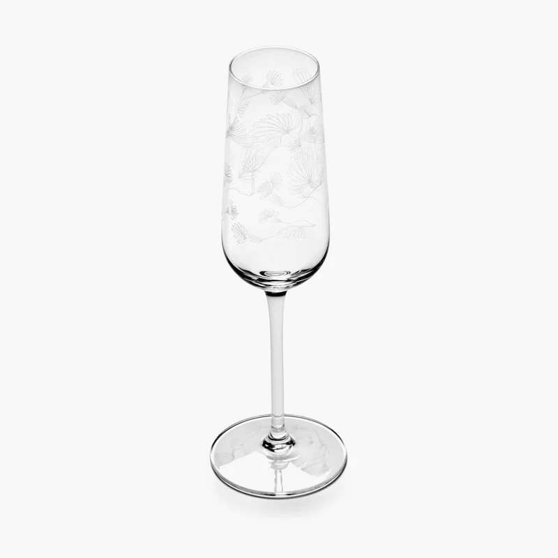 Serax Midnight Flowers Champagne Flute