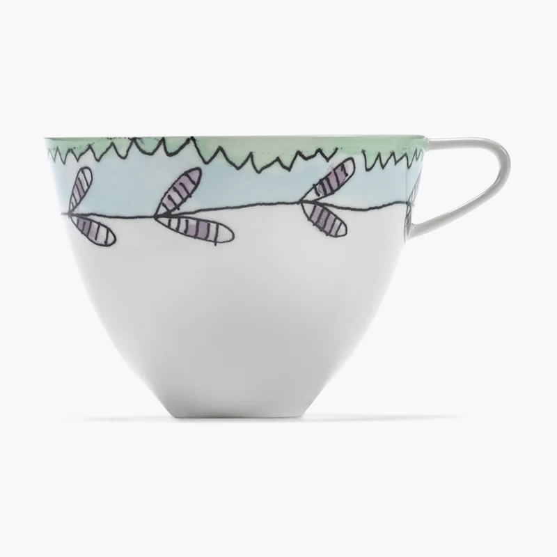 Serax Midnight Flowers Cappuccino Cup